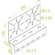 Монтажная пластина BZP 100700 DKC