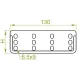 Прямой соединитель LPP/LPOPH60 163111 DKC