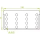 Прямой соединитель LPLH80 BAKS 183011