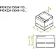 Оцинкованная коробка с блокировкой открытия и алюминиевой крышкой POKZAS180H110G BAKS 241832