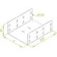 U-образный соединитель LCC500H100 310550 DKC