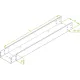 Лоток с соединителем KZLC600H100/3 312960 BAKS