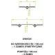 Реле промежуточное OptiRel D GR-08-230U-3 модульное 8А 230В АС или 24В AC/DC 3СО КЭАЗ 332040