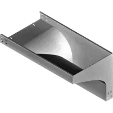 Угол редукционный вертикальный - правый KRPZC100H50 354510 BAKS