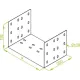 U-образный соединитель LCC600H200 370560 DKC