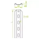 Ступенька SLP200 BAKS 404020