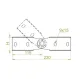 Шарнирный соединитель LGTH45 N 441302 DKC