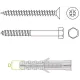 Болт с двусторонней резьбой с дюбелем KRfi14/10x160 651639 BAKS