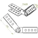 Шарнирный соединитель LWP 661303 DKC