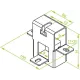 Соединитель перекрестный LK40 661305 DKC