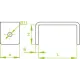 U-образный соединитель LCO1 667100 DKC