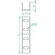 Соединитель LCM50H50 668100 DKC