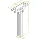 Потолочный кронштейн WSP700 BAKS 720470