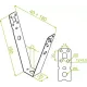 Трапецевидный потолочный кронштейн WT180fi11 BAKS 731018