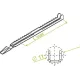Элемент подвески PWT95 BAKS 731109