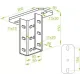 Потолочная пластина PSM BAKS 741621