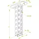 Потолочный кронштейн WPCD3000N F (STD) BAKS 750813