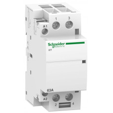 Контактор мод. iСТ Acti9 63А/2п 2НО 230/240В Schneider Electric A9C20862