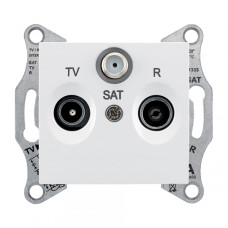 Sedna Tv/R/Sat Розетка Оконечная, 1Db, Белый SDN3501321 Schneider Electric