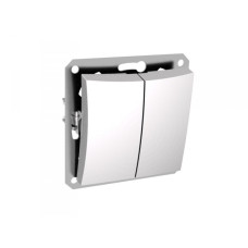 Механизм выключателя 2-кл. СП Дуэт 10А IP20 бел. Schneider Electric WDE000151