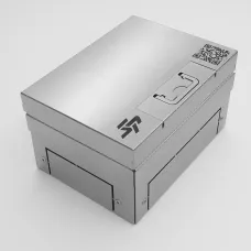Напольный лючок на 4 модуля (2 розетки 45x45) IP54 System Power SP01-0104
