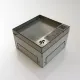 Напольный лючок-невидимка на 8 модулей (4 розетки 45x45) IP54 System Power SP01-0208