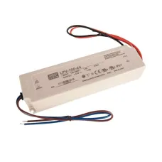 Драйвер 100Вт 24V для светодиодной ленты Meanwell LPV-100-24 IP67 190x52x37 мм Varton LPV-100-24