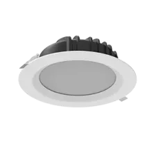 Светильник светодиодный "ВАРТОН" Downlight круглый встраиваемый 230*81 мм 40W 4000K IP54/20 RAL9010 белый матовый аварийный автономный постоянного действия Teletest Varton V1-R0-00084-10AT0-4404040