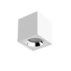 Светильник LED "ВАРТОН" DL-02 Cube накладной 125*135 20W 3000K 35° RAL9010 белый матовый Varton V1-R0-00360-20000-2002030