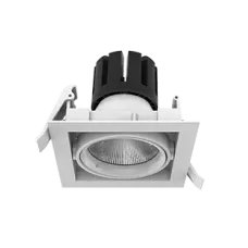 Светодиодный светильник "ВАРТОН" DL-TETRIS поворотный 35° 165*165*140mm 40W 3000K IP20 Varton V1-R0-00424-10000-2004030