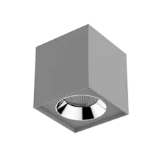 Светильник LED "ВАРТОН" DL-02 Cube накладной 150*160 36W 4000K 35° RAL7045 серый матовый Varton V1-R0-H0360-20000-2003640