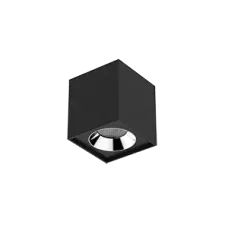 Светильник LED "ВАРТОН" DL-02 Cube накладной 100*110 12W 4000K 35° RAL9005 черный матовый Varton V1-R0-T0360-20000-2001240