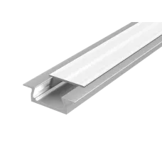 Алюминиевый профиль для LED ленты с рассивателем опал встраиваемый 2000х30х11мм (монтажный размер 24 мм, максимальная ширина ленты 10мм) Varton V4-R0-70.0001.KIT-0202