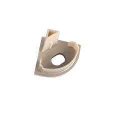 Торцевая крышка для углового профиля с отверстием 16х16 мм Varton V4-R0-70.0001.KIT-0213