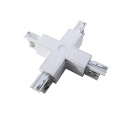 Соединитель X-образный белый Varton V4-R4-00.0012.TRK-0001