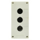 Корпус КП 103 3 кнопки белый EKF cpb-103-w