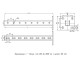 Стойка STRUT 41х41 L2500 сталь EKF sts4141250