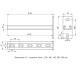 Консоль STRUT 41х21 L250 1.5мм сталь EKF stk412125-1.5