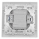 Выключатель 2-кл. СП Минск 10А IP20 с индикатором бел. Basic EKF ERV10-123-10