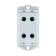 Клемма силовая вводная двойн. КСВ 16-95кв.мм сер. EKF plc-kvs2-16-95-grey