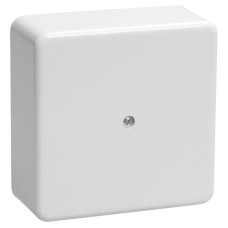 Коробка распаячная ОП КМ 75х75х28 бел. IEK UKO10-075-075-028-K01-E