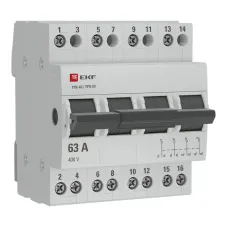 Переключатель трехпозиционный ТПС-63 4P 63А PROxima EKF TPS463