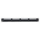 Патч-панель 19дюйм 1U кат.5E UTP неэкранир. 24 порта RJ45 110 IDC TERACOM EKF TRC-PPNL-5EUTP-1U24