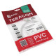 Патч-корд кат.5E UTP неэкранир. PVC 1Гбит/с 1м сер. TERACOM EKF TRC-5EUTP-PVC-1M-GY