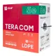 Кабель витая пара F/UTP кат.5E 4 пары solid внешн. LDPE черн. TERACOM EKF TRC-5EFTP-04PE-BK-OUT3
