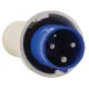 Вилка переносная 033 63А 2P+PE 220В IP67 EKF ps-033-63-220
