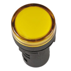Лампа светосигнальная AD16DS d16мм 230В AC желт. KARAT IEK BLS10-ADDS-230-K05-16