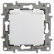 Розетка 1-м СП Etika 16А IP44 250В 2P+E с заземл. защ. шторки с крышкой немецк. стандарт безвинтов. клеммы механизм бел. Leg 672232