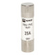 Вставка плавкая цилиндрическая ПВЦ 14х51 25А EKF pvc-14x51-25