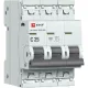 Выключатель автоматический 3п C 25А 6кА ВА 47-63N PROxima EKF M636325C